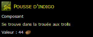 Pousse d'indigo