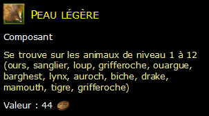 Peau légère