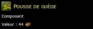 Pousse de guède