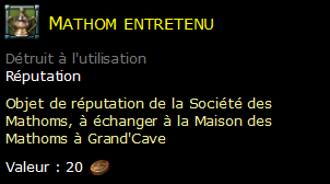 Mathom entretenu