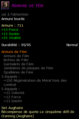 Armure de Fém