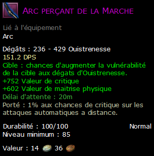 Arc perçant de la Marche