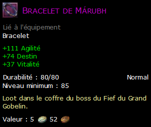 Bracelet de Márubh