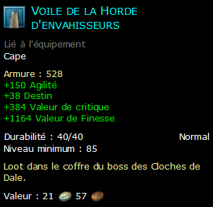 Voile de la Horde d'envahisseurs