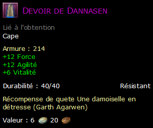 Devoir de Dannasen