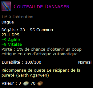 Couteau de Dannasen