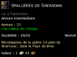 Spallières de Saeradan