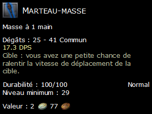 Marteau-masse