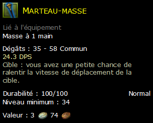 Marteau-masse