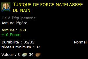 Tunique de force matelassée de nain