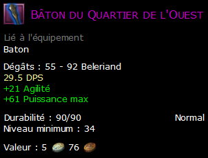 Bâton du Quartier de l'Ouest