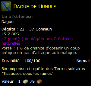 Dague de Hunulf