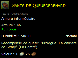 Gants de Queuederenard