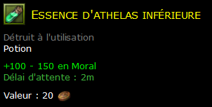 Essence d'athelas inférieure