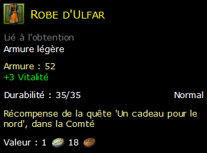 Robe d'Ulfar