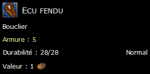 Ecu fendu