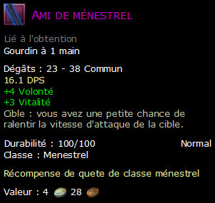 Ami de ménestrel