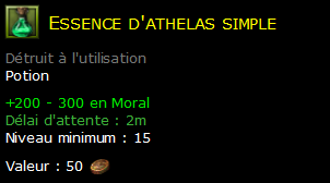 Essence d'athelas simple