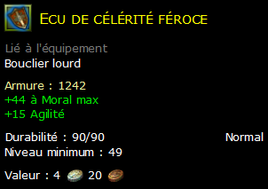 Ecu de célérité féroce