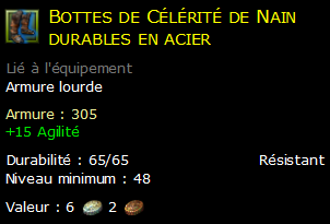 Bottes de Célérité de Nain durables en acier