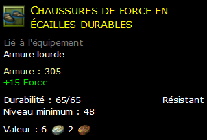 Chaussures de force en écailles durables