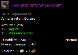 Chaussures de Barahir