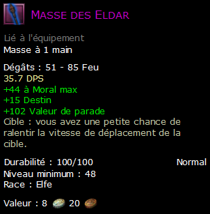 Masse des Eldar