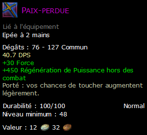 Paix-perdue