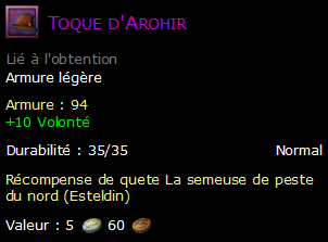 Toque d'Arohir