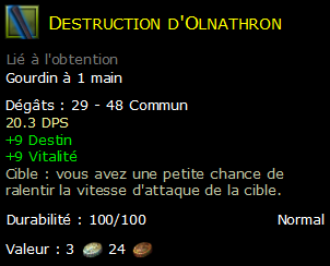 Destruction d'Olnathron