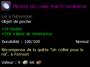 Pierre de lune porte-bonheur