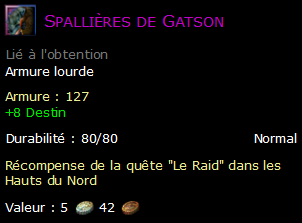 Spallières de Gatson