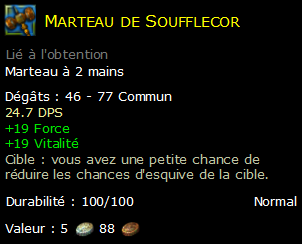 Marteau de Soufflecor