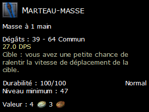 Marteau-masse