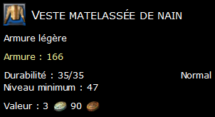 Veste matelassée de nain