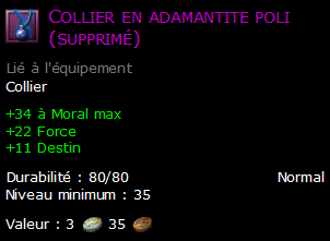 Collier en adamantite poli (supprimé)