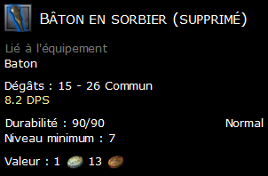 Bâton en sorbier (supprimé)