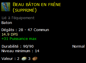 Beau bâton en frêne (supprimé)