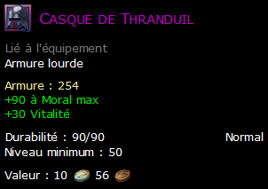 Casque de Thranduil