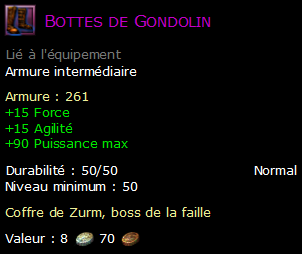 Bottes de Gondolin