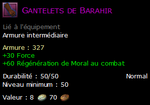 Gantelets de Barahir