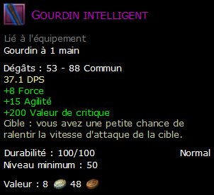 Gourdin intelligent