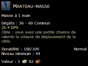 Marteau-masse