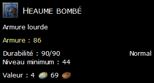 Heaume bombé