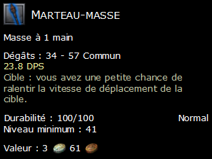 Marteau-masse