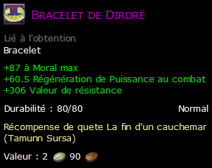 Bracelet de Dirdrë