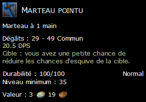 Marteau pointu