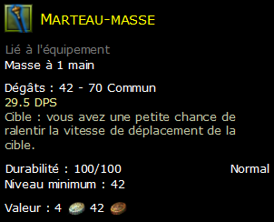 Marteau-masse