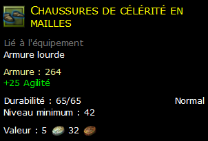 Chaussures de célérité en mailles