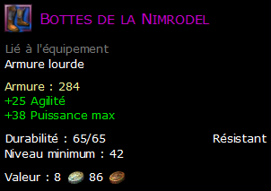 Bottes de la Nimrodel